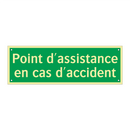Point d'assistance en cas d'accident
