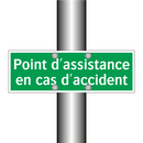 Point d'assistance en cas d'accident