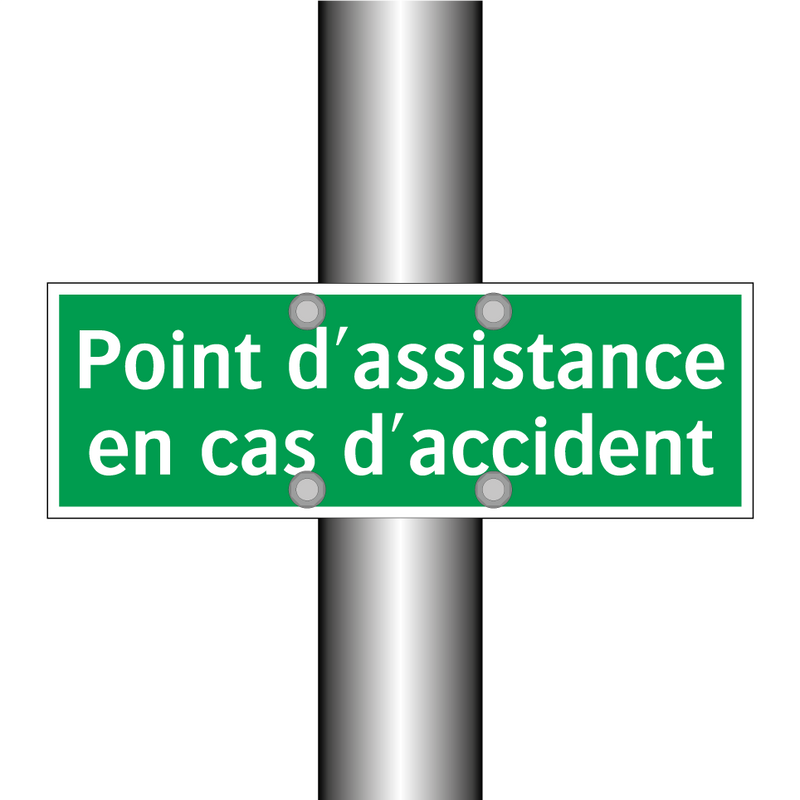 Point d'assistance en cas d'accident