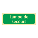 Lampe de secours