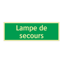 Lampe de secours