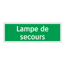 Lampe de secours