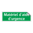 Matériel d'aide d'urgence