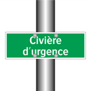 Civière d'urgence