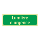 Lumière d'urgence