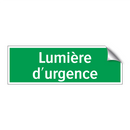 Lumière d'urgence