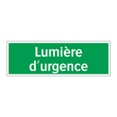 Lumière d'urgence