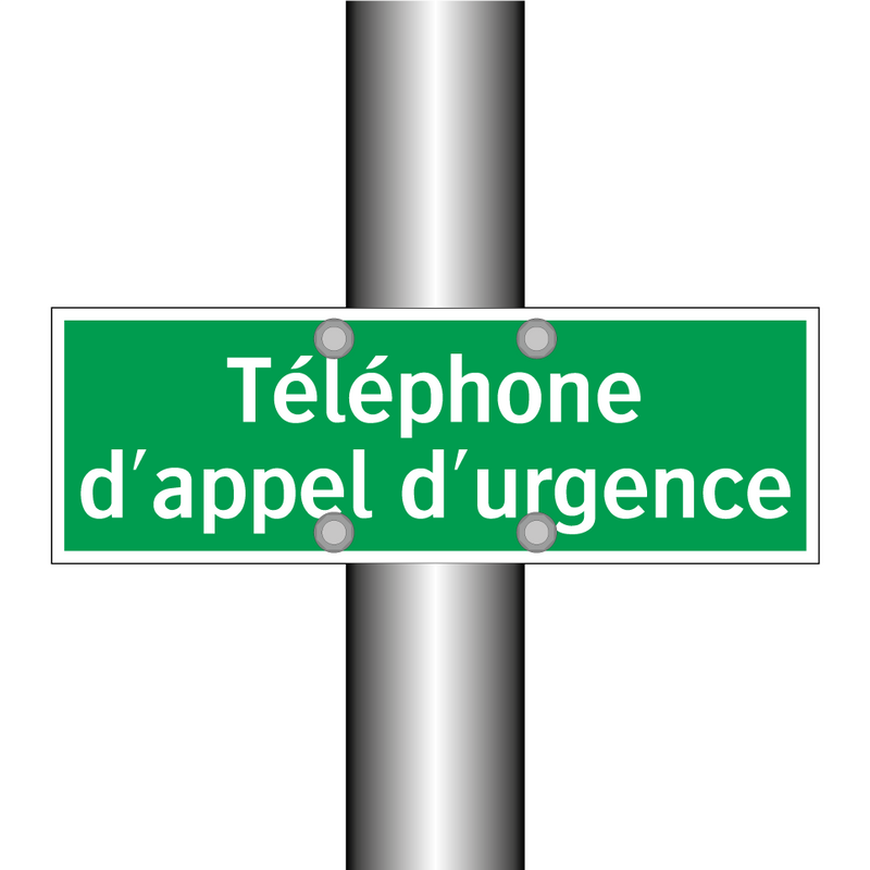 Téléphone d'appel d'urgence