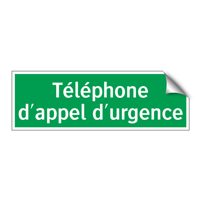 Téléphone d'appel d'urgence