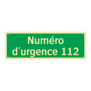 Numéro d'urgence 112