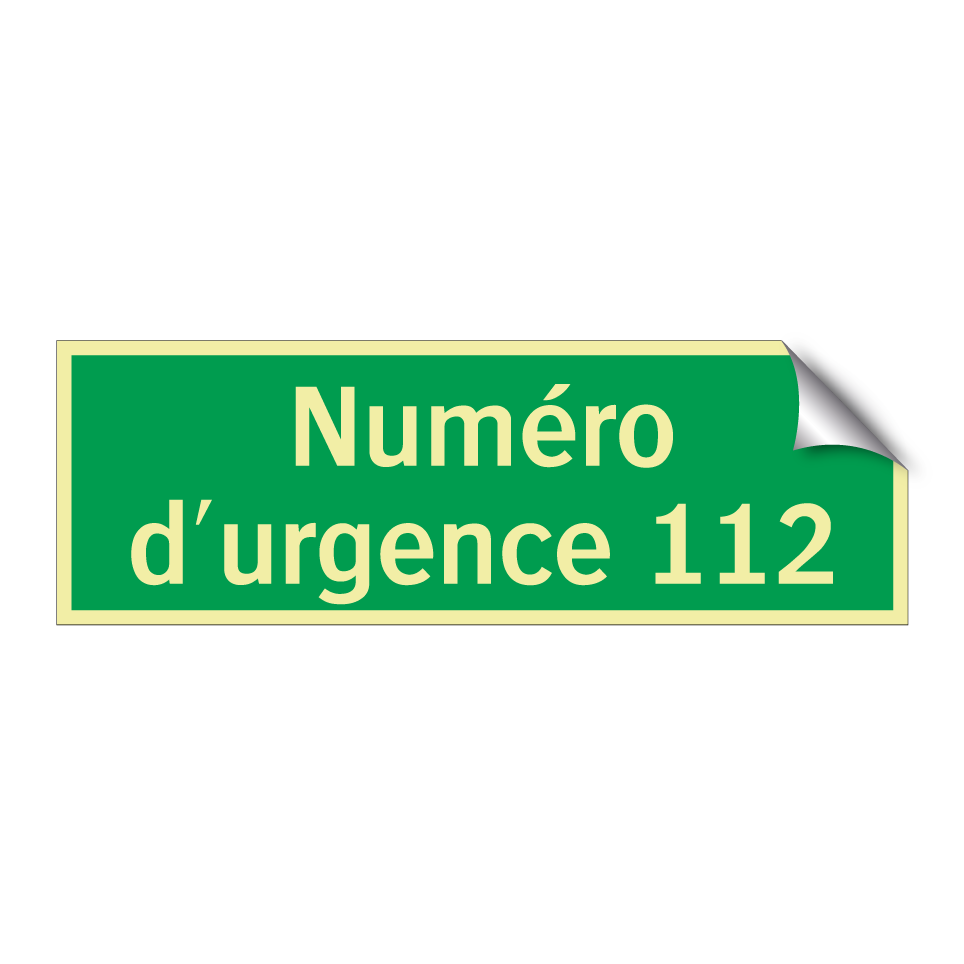 Numéro d'urgence 112
