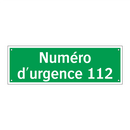 Numéro d'urgence 112