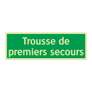 Trousse de premiers secours