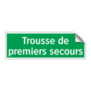 Trousse de premiers secours