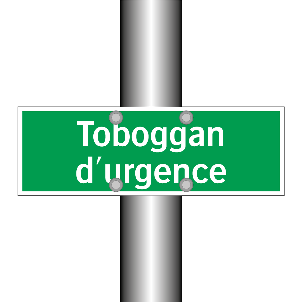 Toboggan d'urgence