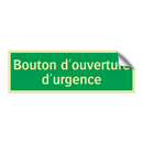 Bouton d'ouverture d'urgence