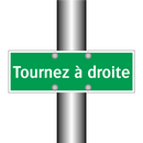 Tournez à droite