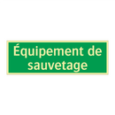 Équipement de sauvetage
