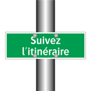 Suivez l'itinéraire