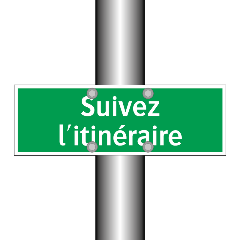Suivez l'itinéraire