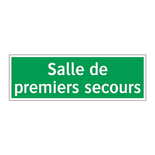 Salle de premiers secours
