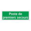 Poste de premiers secours