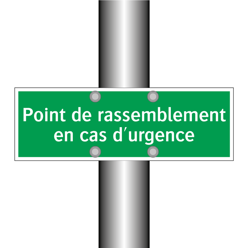 Point de rassemblement en cas d'urgence