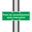 Point de rassemblement après évacuation