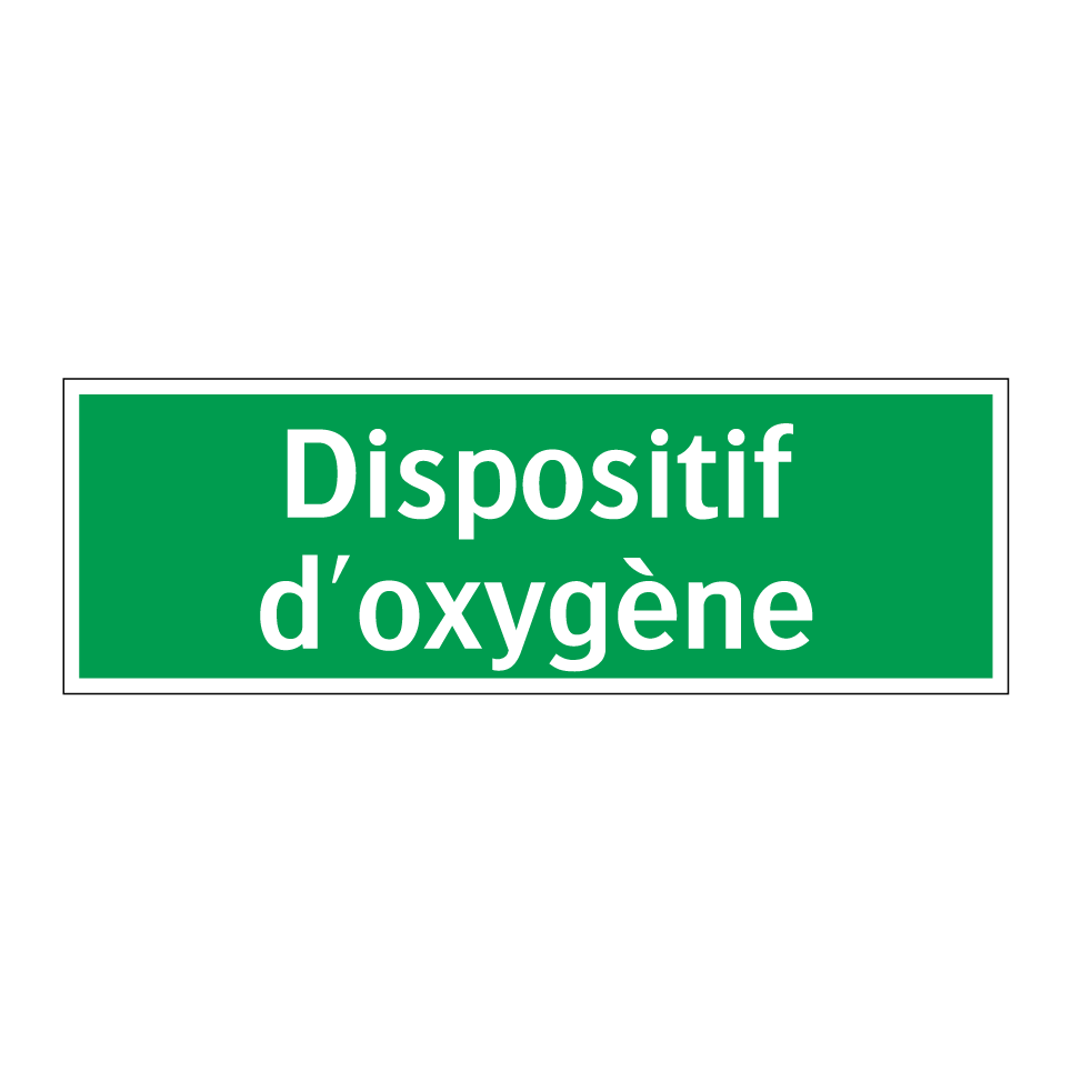 Dispositif d'oxygène