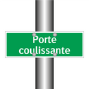 Porte coulissante