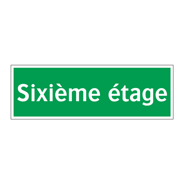 Sixième étage