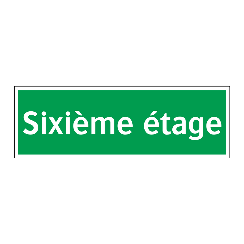 Sixième étage
