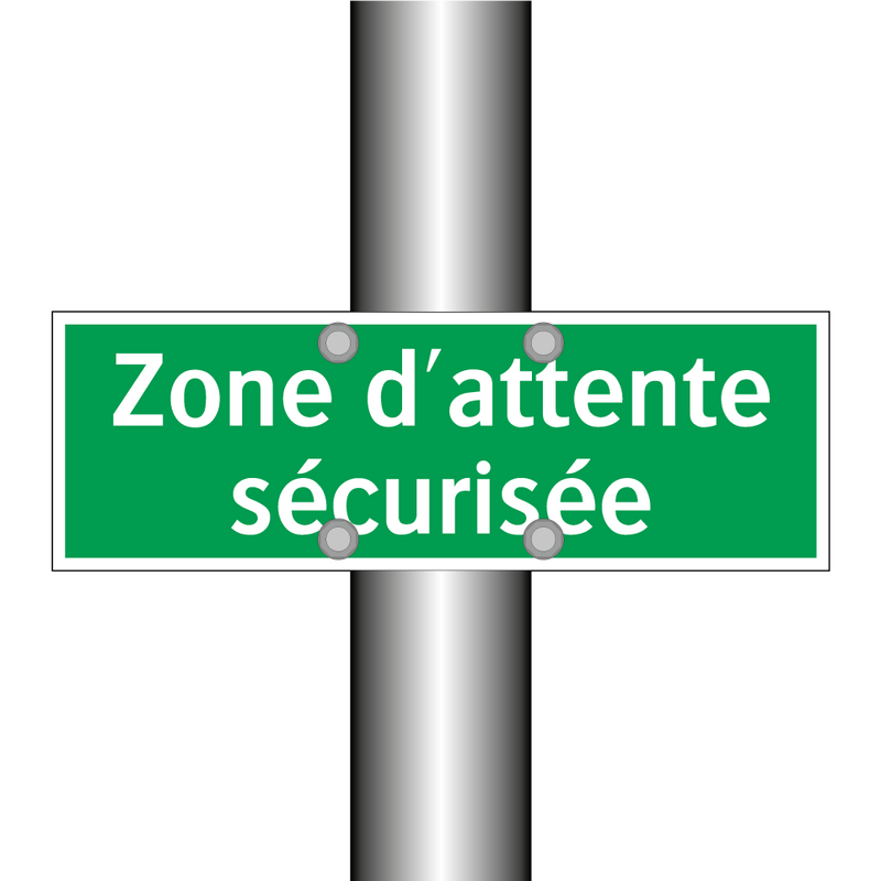 Zone d'attente sécurisée