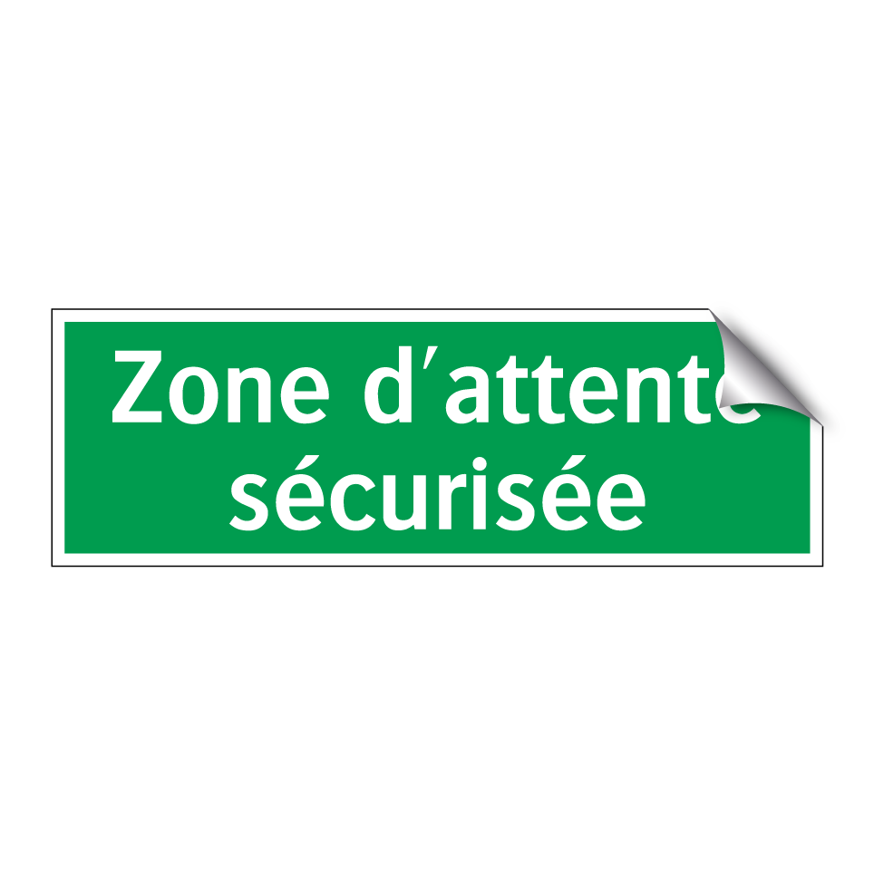 Zone d'attente sécurisée