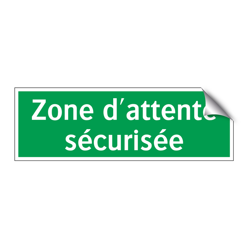 Zone d'attente sécurisée