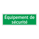 Équipement de sécurité