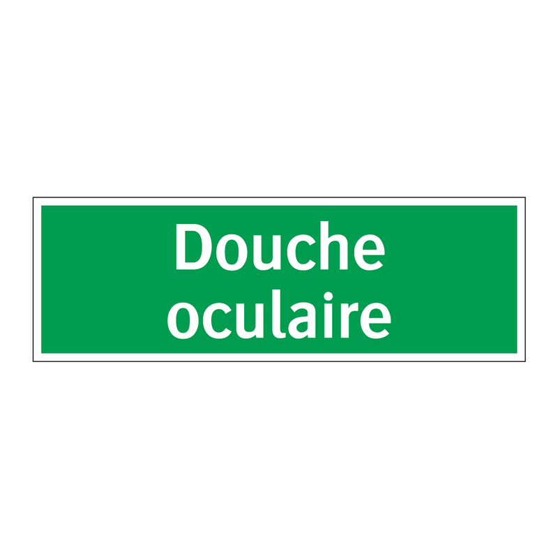 Douche oculaire