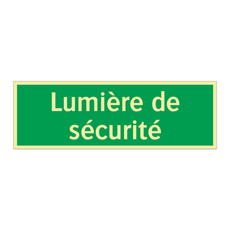 Lumière de sécurité
