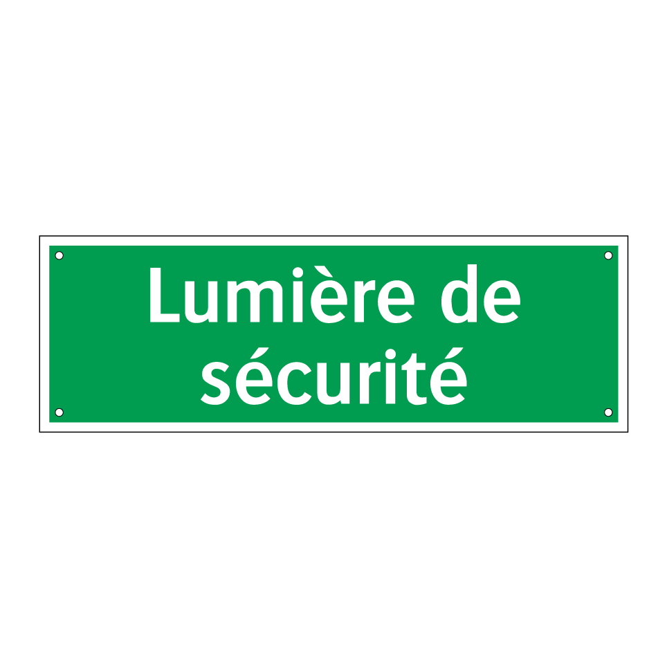 Lumière de sécurité