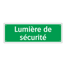 Lumière de sécurité