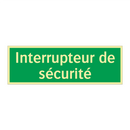 Interrupteur de sécurité