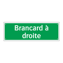 Brancard à droite