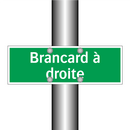 Brancard à droite