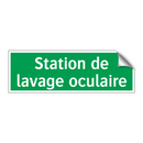 Station de lavage oculaire