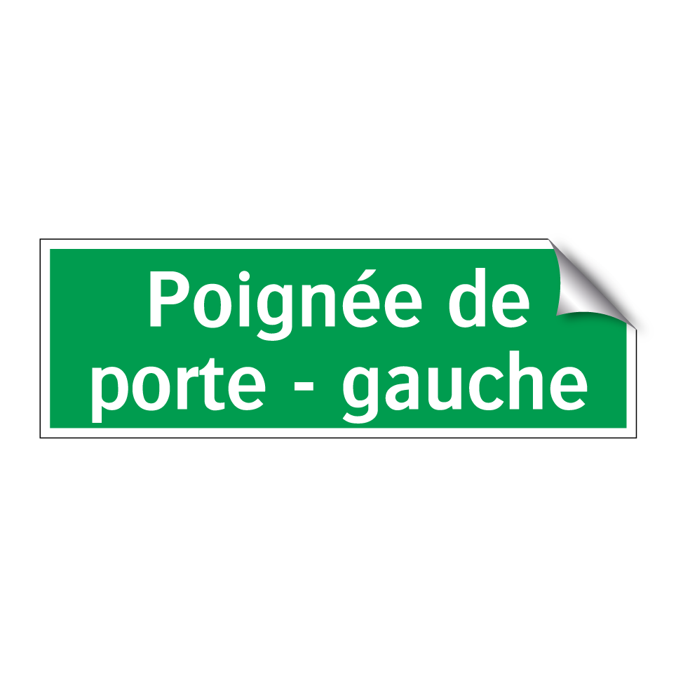 Poignée de porte - gauche