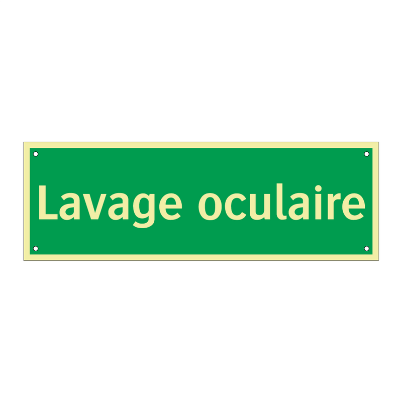 Lavage oculaire