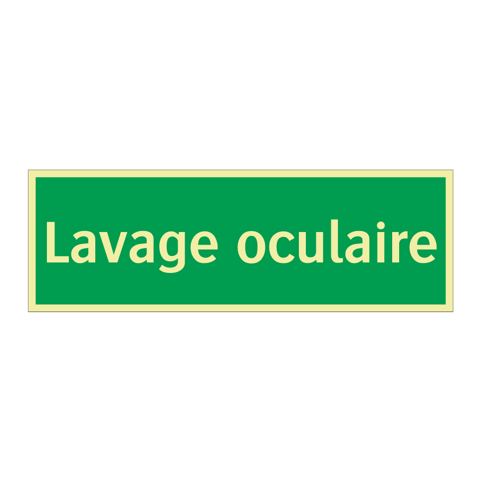 Lavage oculaire