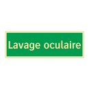 Lavage oculaire