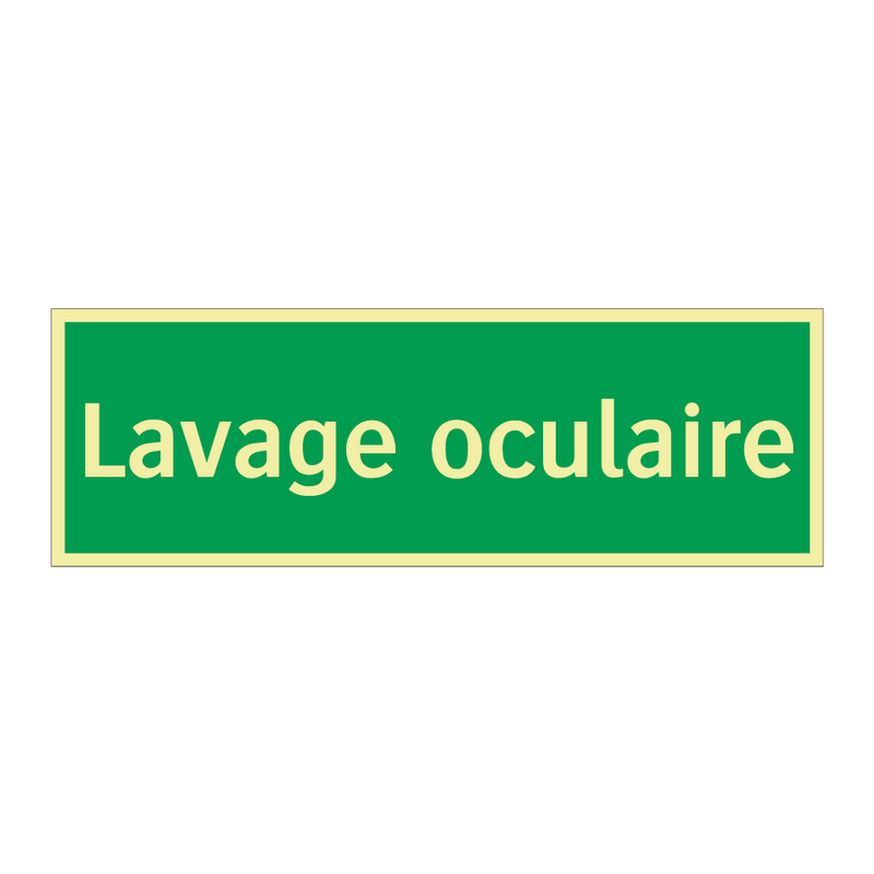 Lavage oculaire