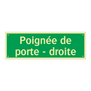 Poignée de porte - droite